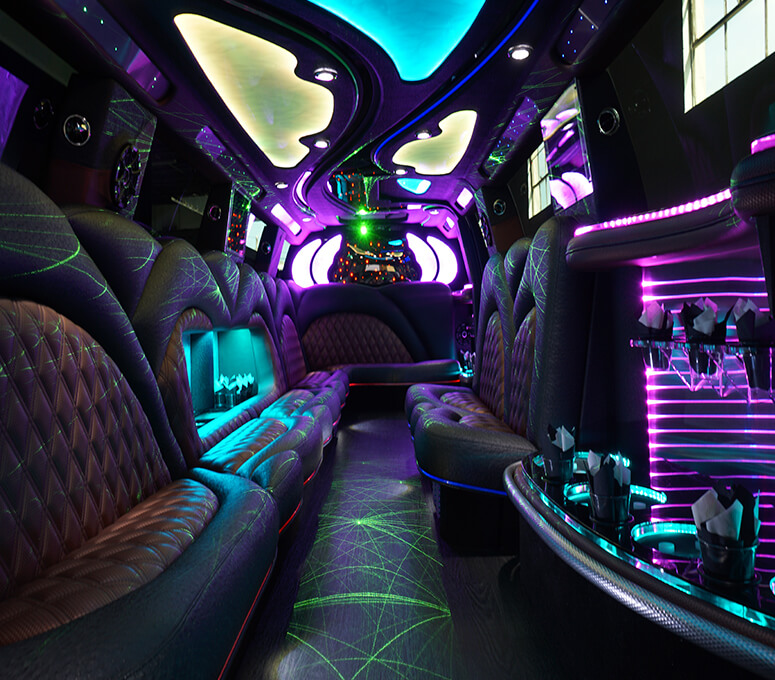 Limousine interior